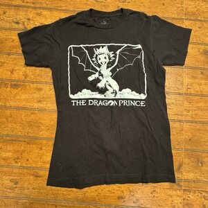 The Dragon Prince / Zym Black Small T-Shirt‎ Netflix Fandom Collectors